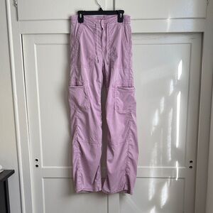 American Eagle Outfitters Light Purple Stretch Pants